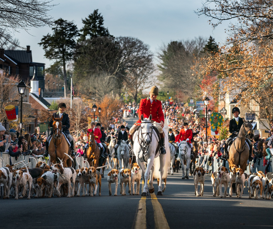 Christmas in Middleburg horse country